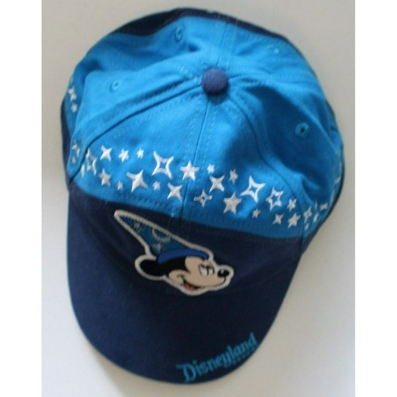 Magical Wizard Mickey Mouse Disneyland Resorts 2017 Youth Baseball Cap - Picture 5 of 7